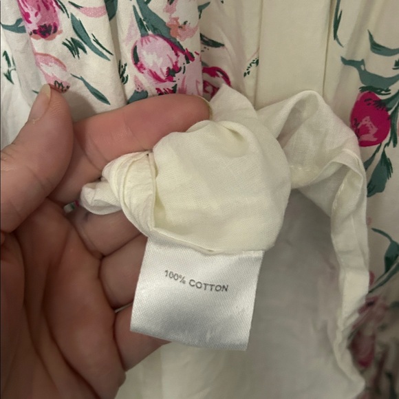 Dainty Jewells Floral Long Sleeve Dress - Pink and Cream - Picture 7 of 7